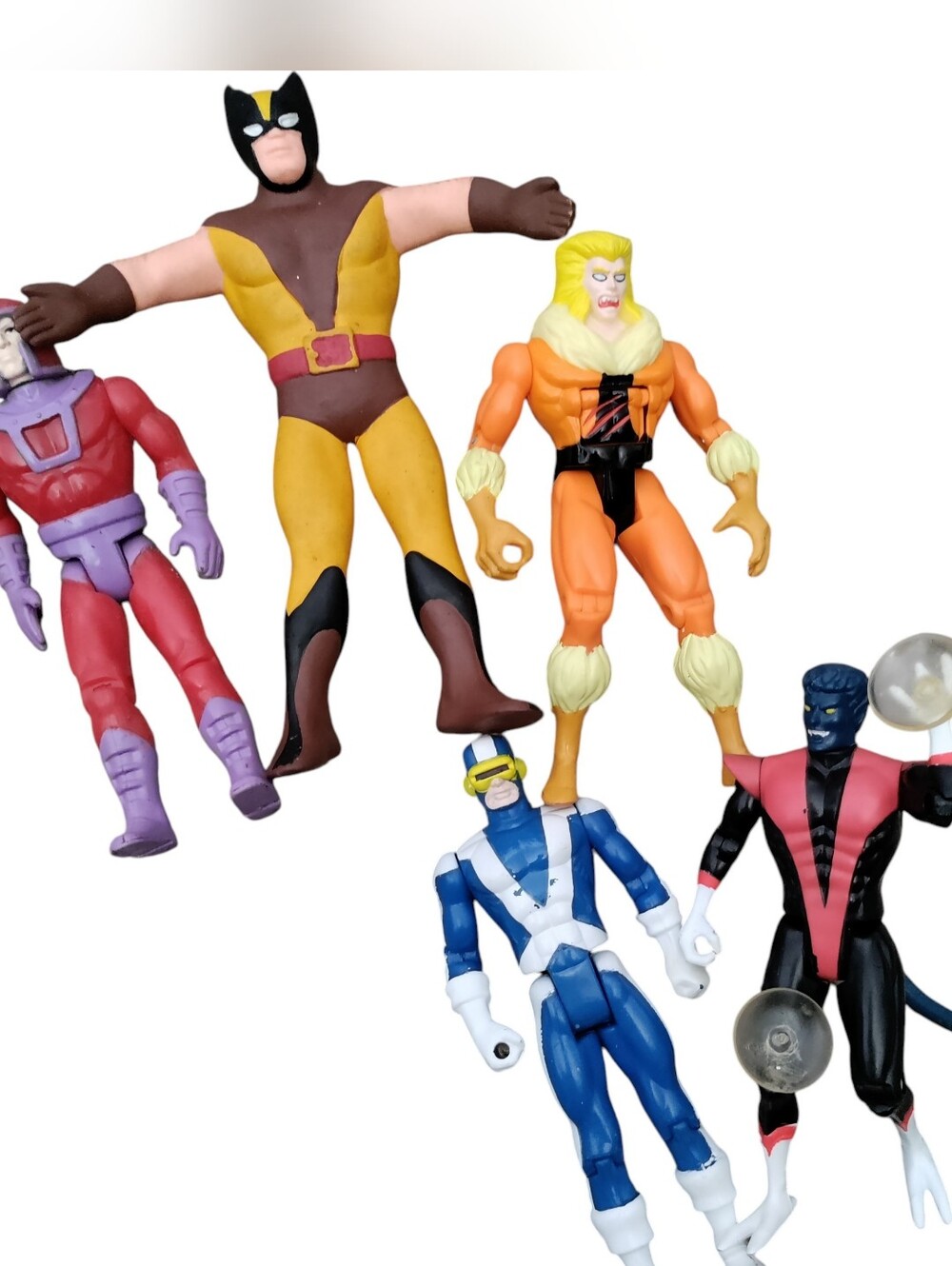 Toy Biz Marvel X-Men Action Figures 90s Lot Of 5 VTG